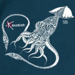 T-shirt Bio Le Calamar Tatoo