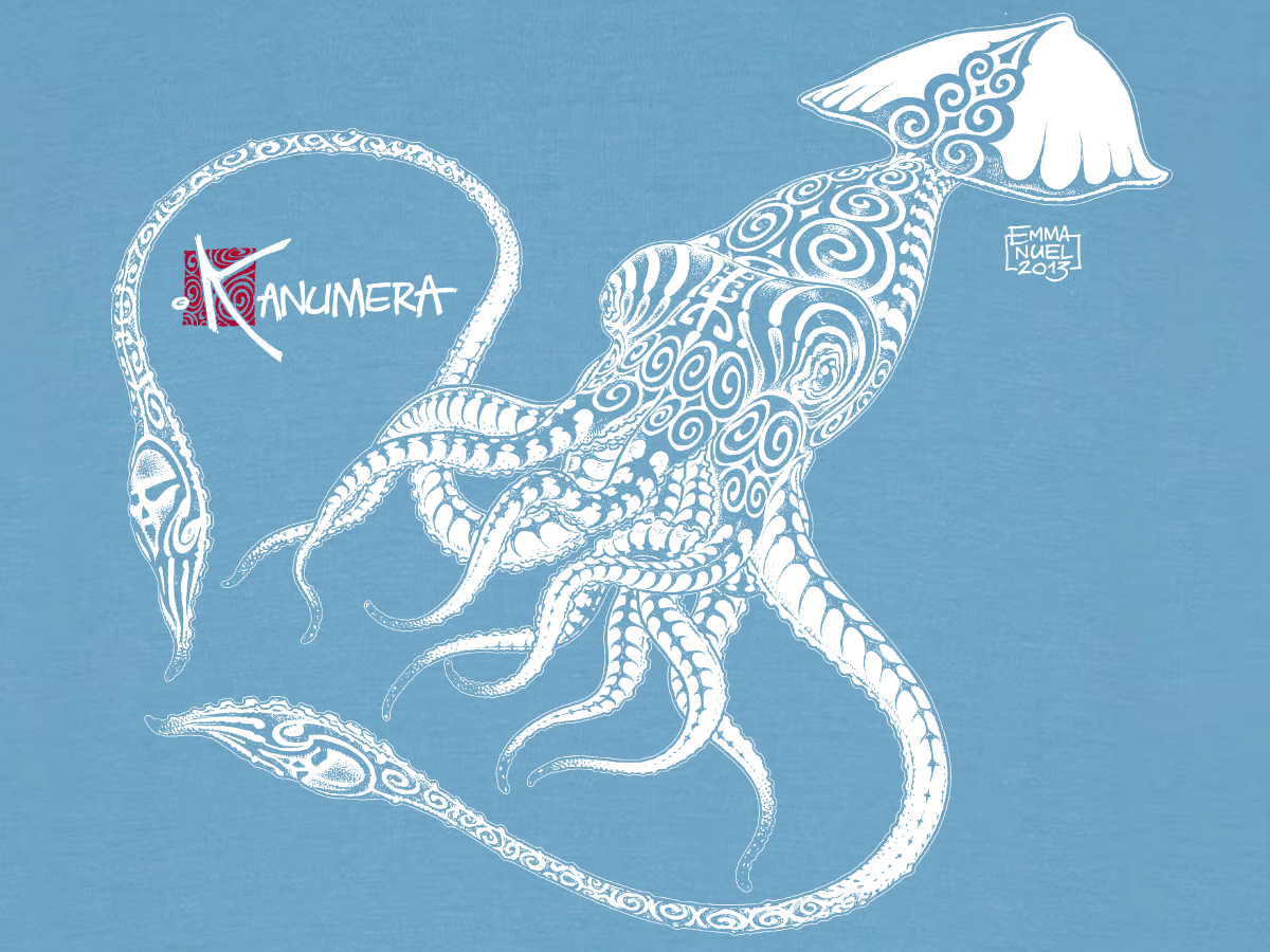 T-shirt Bio Le Calamar Tatoo