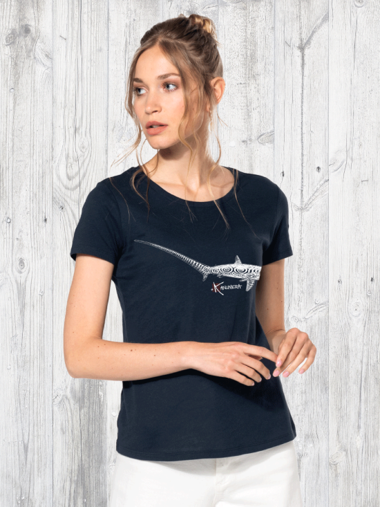 T-shirt bio Femme Le Requin renard