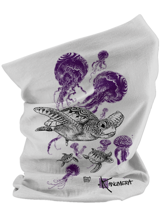 Turtles and Jellyfish Multifunctional headwear