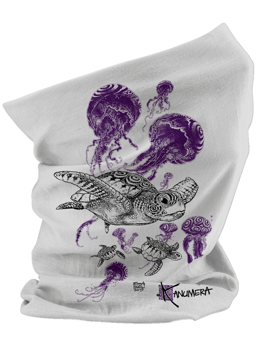 Turtles and Jellyfish Multifunctional headwear